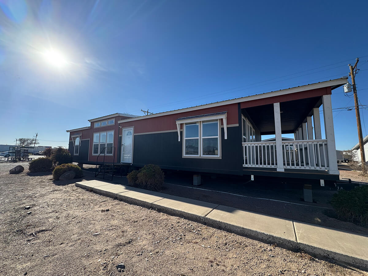 Fiesta 2 by New Exterior of 3 Bedroom 28x56 Fiesta 2 Model by New Vision Las Cruces